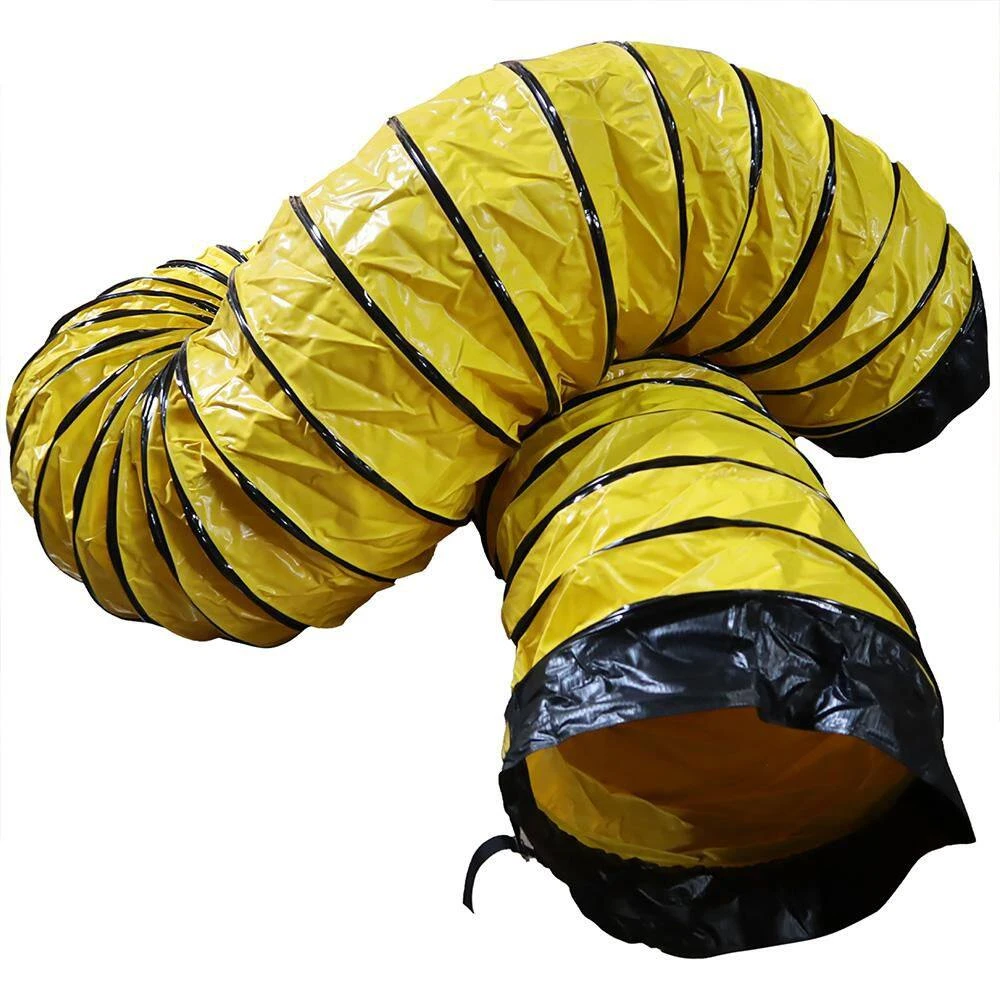 Air Ventilator Large Diameter Flexible Duct Yellow 36 In. Dia 7 Air Ventilator Large Diameter Flexible Duct Yellow 36 In. Dia - Image 7