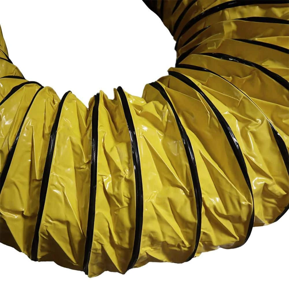 Air Ventilator Large Diameter Flexible Duct Yellow 42 In. Dia 2 Air Ventilator Large Diameter Flexible Duct Yellow 42 In. Dia - Image 2