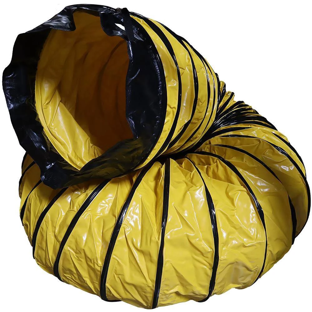 Air Ventilator Large Diameter Flexible Duct Yellow 42 In. Dia 5 Air Ventilator Large Diameter Flexible Duct Yellow 42 In. Dia - Image 5