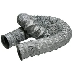 Air Ventilator Insulated Ventilation Ducts 16 In. X 25 Ft. L - Insulated Flexible PVC Flex Hose - Silver (16 In. ID) 8 Air Ventilator Insulated Ventilation Ducts 16 In. X 25 Ft. L - Insulated Flexible PVC Flex Hose - Silver (16 In. ID) -Fire Place Store rubber cal flexible ductwork 01 193 16 1f 1000
