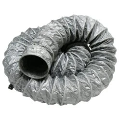 Air Ventilator Insulated Ventilation Ducts 16 In. X 25 Ft. L - Insulated Flexible PVC Flex Hose - Silver (16 In. ID) 7 Air Ventilator Insulated Ventilation Ducts 16 In. X 25 Ft. L - Insulated Flexible PVC Flex Hose - Silver (16 In. ID) -Fire Place Store rubber cal flexible ductwork 01 193 16 4f 1000