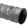 Air Ventilator Insulated Ventilation Ducts 16 In. X 25 Ft. L - Insulated Flexible PVC Flex Hose - Silver (16 In. ID)