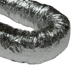HVAC 6 In. X 25 Ft. Insulated-Flex Ducting Ventilation Duct Hose -Fire Place Store rubber cal flexible ductwork 01 194 6 4f 1000