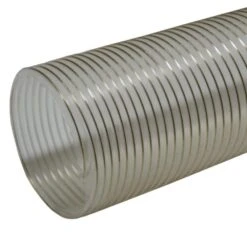 PVC Flexduct General Purpose 1.25 In. D X 12 Ft. Coil Flexible Ducting Clear
