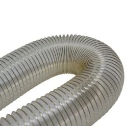 5 In. D X 25 Ft. PVC Coil General Purpose Flexible Ducting In Clear -Fire Place Store rubber cal flexible ductwork 01 202 5 25 4f 1000