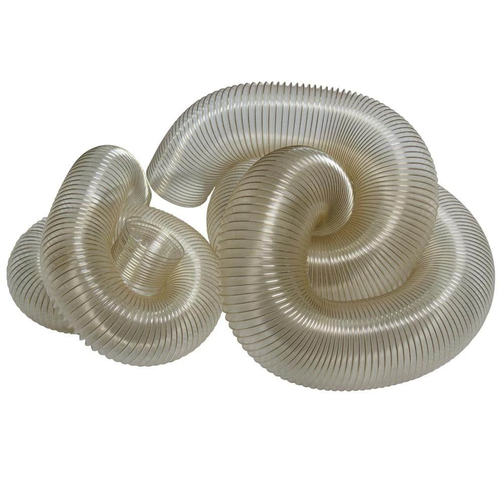 7 In. D X 12 Ft. PVC Coil General Purpose Flexible Ducting In Clear 6 7 In. D X 12 Ft. PVC Coil General Purpose Flexible Ducting In Clear - Image 6