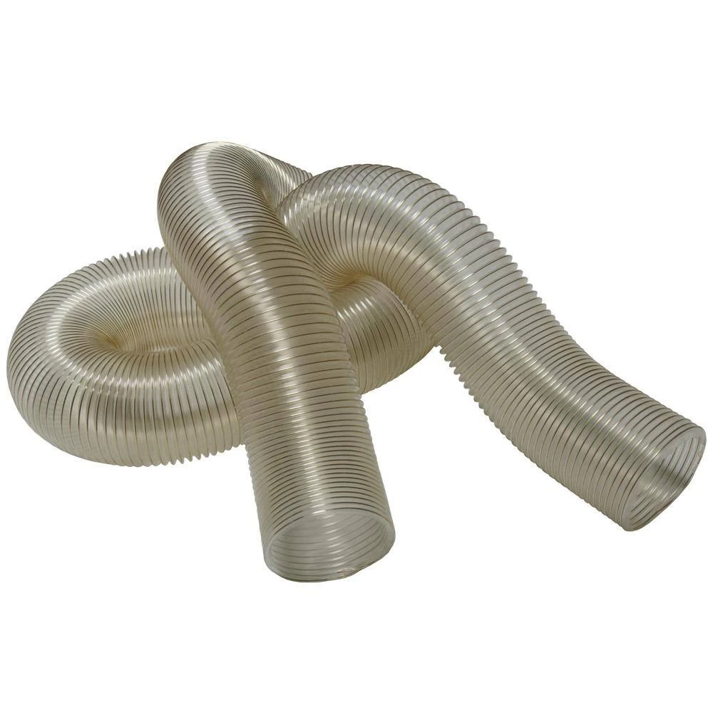 7 In. D X 25 Ft. PVC Coil General Purpose Flexible Ducting In Clear 5 7 In. D X 25 Ft. PVC Coil General Purpose Flexible Ducting In Clear - Image 5