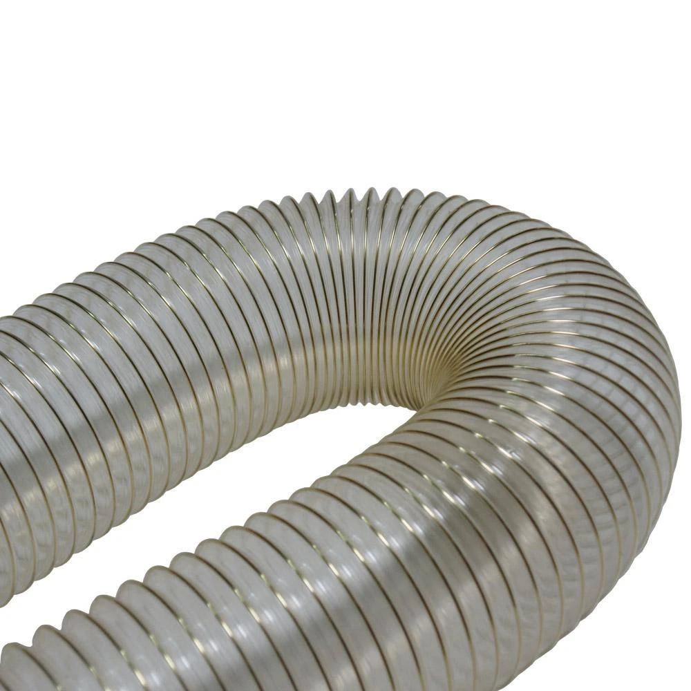 7 In. D X 25 Ft. PVC Coil General Purpose Flexible Ducting In Clear 3 7 In. D X 25 Ft. PVC Coil General Purpose Flexible Ducting In Clear - Image 3
