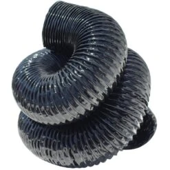 XPU 708-5 In. X 25 Ft.-PU Flexible Duct-Black