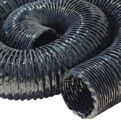 XPU 708-6 In. X 12 Ft.-PU Flexible Duct-Black 11 XPU 708-6 In. X 12 Ft.-PU Flexible Duct-Black -Fire Place Store rubber cal flexible ductwork 01 204 6 12 44 1000