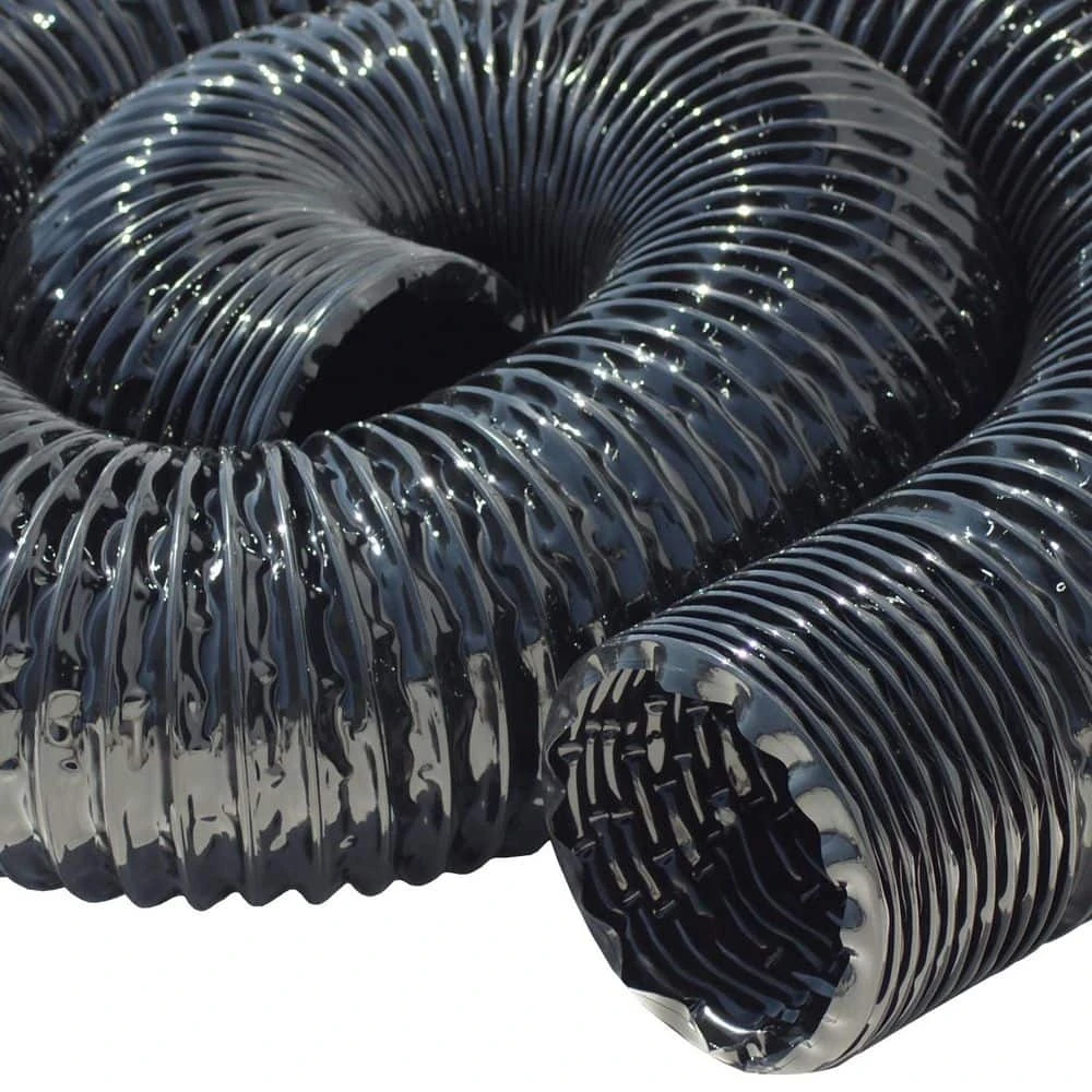XPU 708-6 In. X 12 Ft.-PU Flexible Duct-Black 5 XPU 708-6 In. X 12 Ft.-PU Flexible Duct-Black - Image 5