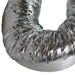 HVAC Insulated-Flex R-8 - 4 In. Flexible Duct -Fire Place Store rubber cal flexible ductwork 01 214 4 4f 1000