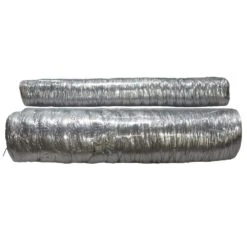 HVAC Insulated-Flex R-8 - 4 In. Flexible Duct -Fire Place Store rubber cal flexible ductwork 01 214 4 66 1000