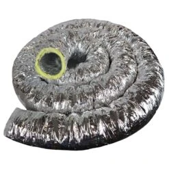 HVAC Insulated-Flex R-8 - 4 In. Flexible Duct -Fire Place Store rubber cal flexible ductwork 01 214 4 fa 1000