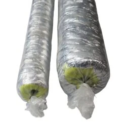 HVAC Insulated-Flex R-6 - 4 In. Flexible Duct -Fire Place Store rubber cal flexible ductwork 01 215 4 66 1000