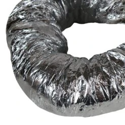 HVAC Insulated-Flex R-6 - 4 In. Flexible Duct -Fire Place Store rubber cal flexible ductwork 01 215 4 c3 1000