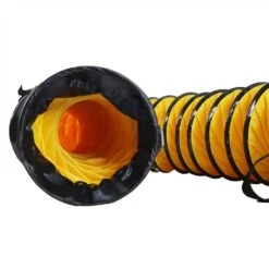 Porta-Duct Flexible Duct (Yellow) 12 In. I.D. X 25 Ft. -Fire Place Store rubber cal flexible ductwork 01 216 12 40 1000