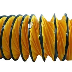 Porta-Duct Flexible Duct (Yellow) 6 In. I.D. X 25 Ft. -Fire Place Store rubber cal flexible ductwork 01 216 6 4f 1000