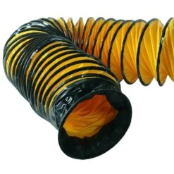 Porta-Duct Flexible Duct (Yellow) 6 In. I.D. X 25 Ft. -Fire Place Store rubber cal flexible ductwork 01 216 6 c3 1000
