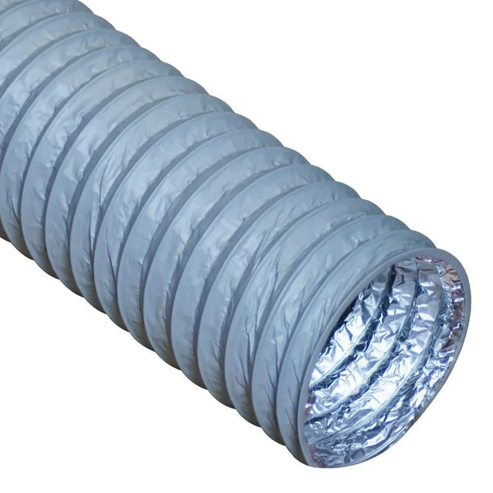 8 In. I.D. X 25 Ft. HVAC Ventilation-Flexible Duct 1 8 In. I.D. X 25 Ft. HVAC Ventilation-Flexible Duct