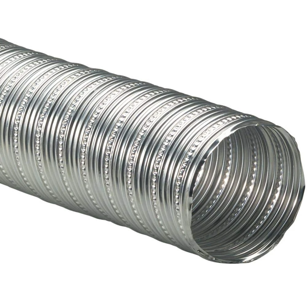"Aluminum Flex 400" Hi-Temp Flexible Ventilation Duct Hose - 5 In. ID X 5 Ft. 1 "Aluminum Flex 400" Hi-Temp Flexible Ventilation Duct Hose - 5 In. ID X 5 Ft.