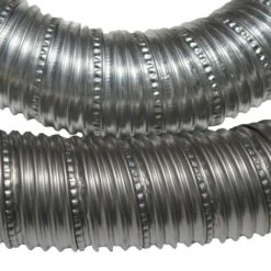5 In. X 60 In. Non-insulated Flexible SS-Flex 800 Stainless Steel Hose Silver 9 5 In. X 60 In. Non-insulated Flexible SS-Flex 800 Stainless Steel Hose Silver -Fire Place Store rubber cal flexible ductwork 01 w146 5 4f 1000