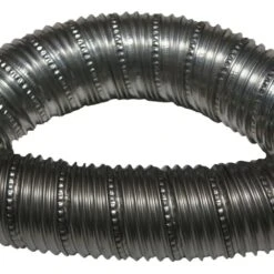 9 In. X 60 In. Non-insulated Flexible SS-Flex 800 Stainless Steel Hose Silver -Fire Place Store rubber cal flexible ductwork 01 w146 9 c3 1000