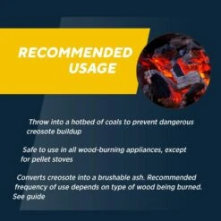 2 Lb. Tub Dry Cresote Remover -Fire Place Store rutland chimney cleaners 98 a0 1000