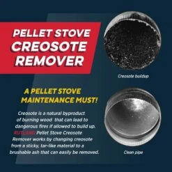 Pellet Stove Creosote Remover (4-Pound) -Fire Place Store rutland chimney cleaners 98p04 40 1000