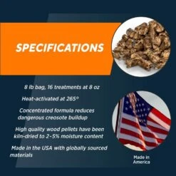 Pellet Stove Creosote Remover (8-Pound) -Fire Place Store rutland chimney cleaners 98p08 a0 1000