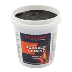 16 Fl. Oz. Black Furnace Cement Tub -Fire Place Store rutland fireplace mortar 64 40 1000