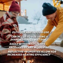 4.5 In. X 9 In. X 1.25 In. Fire Brick (6 Per Box) -Fire Place Store rutland fireplace stove parts 604 66 1000