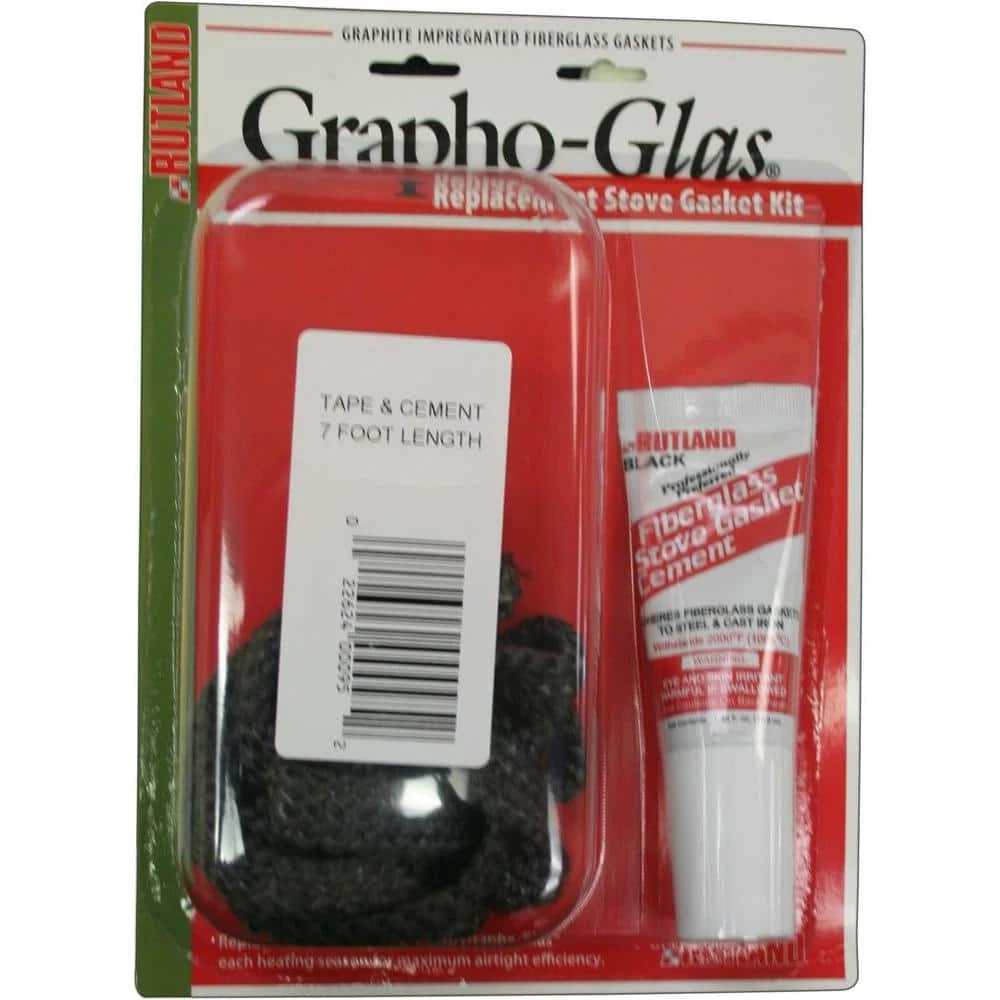 3/8 In. X 7 Ft. Grapho-Glas Replacement Gasket Kit 1 3/8 In. X 7 Ft. Grapho-Glas Replacement Gasket Kit