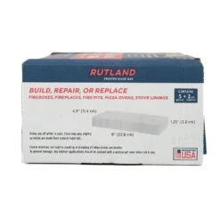 Firebox Brick And Hi-Heat Mortar Repair Kit With 5 Bricks And 2 Lbs. Hi-Heat Dry Mix Mortar For Build Repair -Fire Place Store rutland fireplace stove parts kt603211 1f 1000