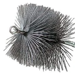 8 In. Square Wire Chimney Brush, 1/4 In. NPT