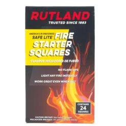 Safe Lite Fire Starter Squares (24-Pack) 12 Safe Lite Fire Starter Squares (24-Pack) -Fire Place Store rutland firewood 50c c3 1000