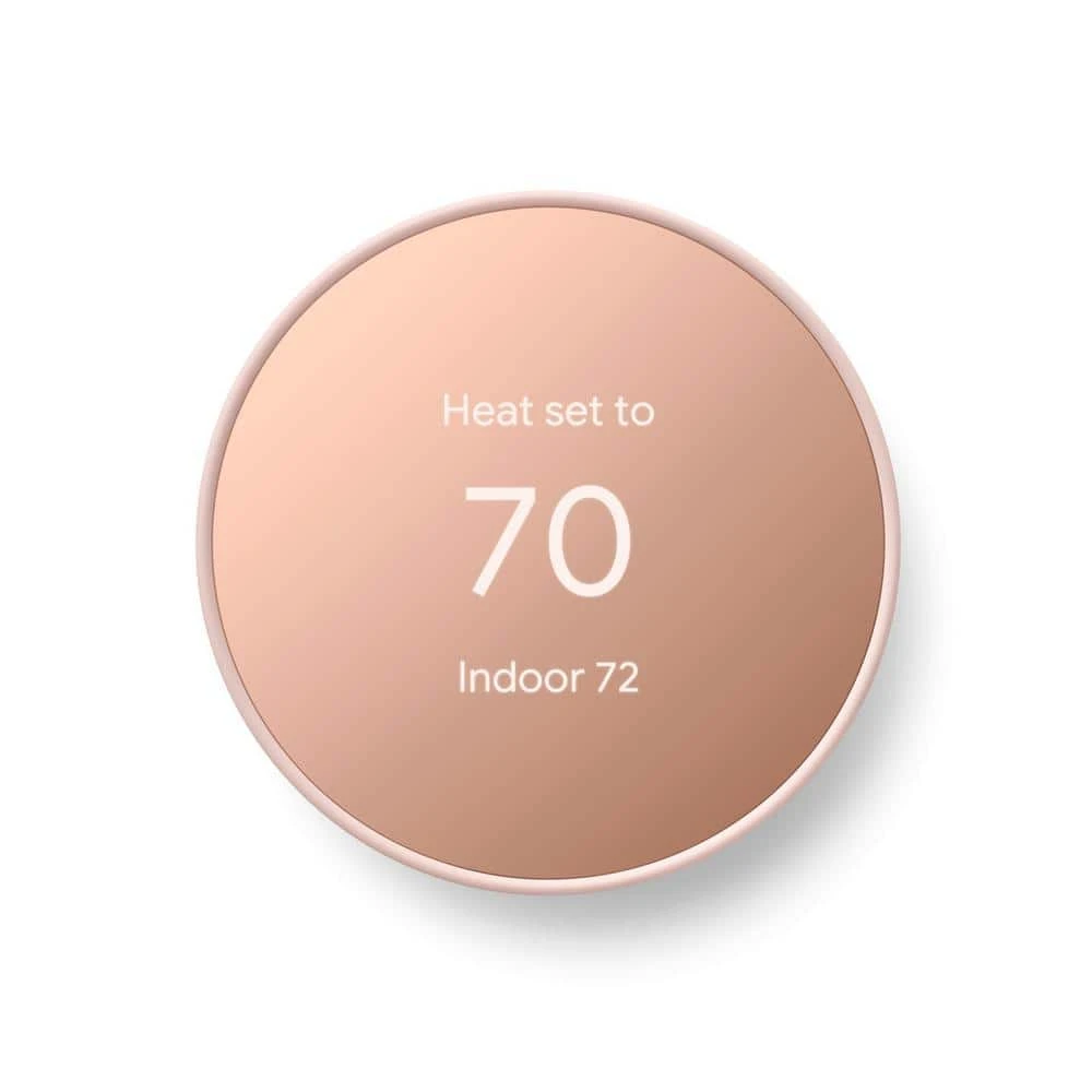 Google Nest Thermostat - Smart Programmable Wi-Fi Thermostat - Sand 1 Google Nest Thermostat - Smart Programmable Wi-Fi Thermostat - Sand