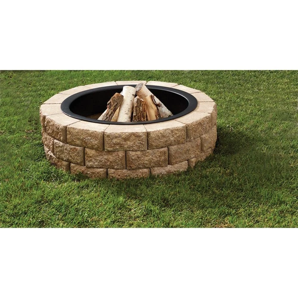 Hudson Stone 40 In. Round Fire Pit Kit 4 Hudson Stone 40 In. Round Fire Pit Kit - Image 4