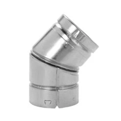 Model RV Type B Gas Vent 3in. Steel Adjustable 45/60-Degree Gas Vent Elbow