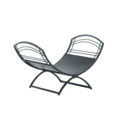 ShelterLogic 1 Ft. D X 1 Ft. H X 2 Ft. W Classic Decorative Steel Firewood Rack With No Assembly Required