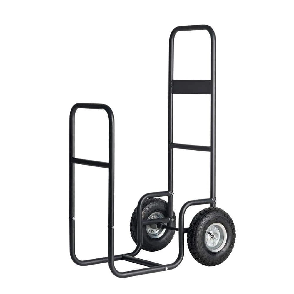 ShelterLogic 2 Ft. D X 3 Ft. H X 2 Ft. W Haul-it Multi-Purpose Steel Firewood Cart With Slim-Fit Design And Easy-Pivot Tires 1 ShelterLogic 2 Ft. D X 3 Ft. H X 2 Ft. W Haul-it Multi-Purpose Steel Firewood Cart With Slim-Fit Design And Easy-Pivot Tires