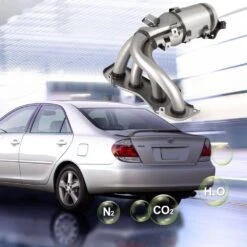 Catalytic Converter, High Flow Cat Stainless Steel Cat Converter, Compatible With 2002,2003,2004,2005,2006 -Fire Place Store skyshalo gas fittings connectors ftjmsychq00000001v0 s0310 31 1000