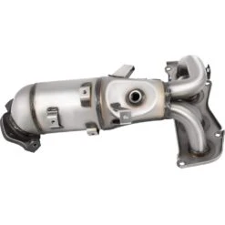 Catalytic Converter, High Flow Cat Stainless Steel Cat Converter, Compatible With 2002,2003,2004,2005,2006