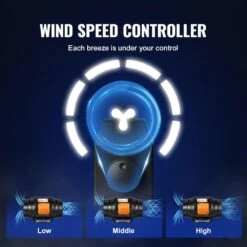 Inline Duct Fan, 6 In. 400 CFM With Variable Speed Controller, Quiet AC-Motor Ventilation Exhaust Fan For Booster 12 Inline Duct Fan, 6 In. 400 CFM With Variable Speed Controller, Quiet AC-Motor Ventilation Exhaust Fan For Booster -Fire Place Store skyshalo grow room ventilation xlgdfjychsac6j5dvv1 250208 44 1000