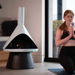 Lloyd 43.5 In Electroplated Steel Mid-Century Modern Indoor/Outdoor Gel Fuel Fireplace - With 6pk Pure Fuel 10 Lloyd 43.5 In Electroplated Steel Mid-Century Modern Indoor/Outdoor Gel Fuel Fireplace - With 6pk Pure Fuel -Fire Place Store solo stove chimineas lyd44 2 org 6k 44 1000