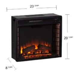 Southern Enterprises 23 In. Electric Firebox With Remote Control -Fire Place Store southern enterprises fireplace stove parts hd387451 1f 1000