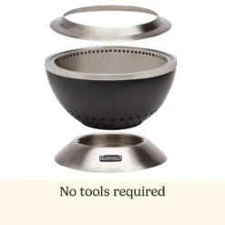 25 In. X 25 In. Wood Burning Black Steel Bowl Cleanburn Fire Pit 25 25 In. X 25 In. Wood Burning Black Steel Bowl Cleanburn Fire Pit -Fire Place Store stainless cuisinart outdoors fire pit kits coh 800 44 1000