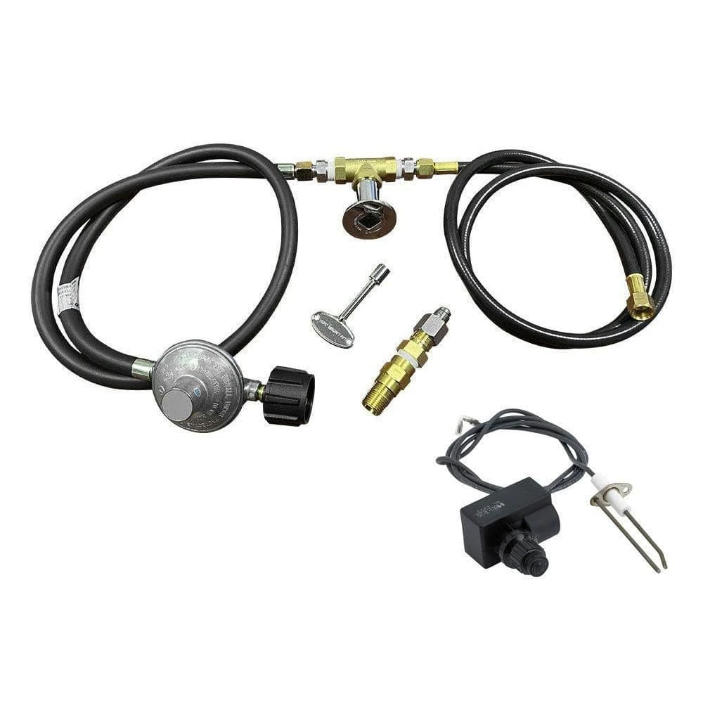 Fire Pit Propane Installation Kit With Chrome Key Valve 1 Fire Pit Propane Installation Kit With Chrome Key Valve
