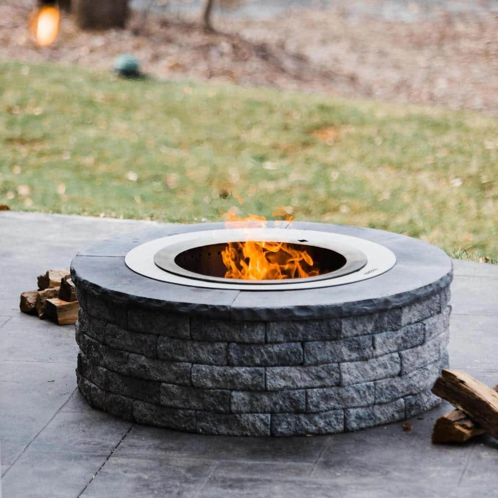 Smokeless 24-In. Fire Pit Insert Ring – Durable Stainless Steel – Rust-Resistant With Enhanced Airflow For Better Burn 4 Smokeless 24-In. Fire Pit Insert Ring – Durable Stainless Steel – Rust-Resistant With Enhanced Airflow For Better Burn - Image 4