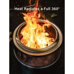 20 In. Folding Stainless Steel Smokeless Wood Burning Outdoor Fire Pit With Removable Ash Stand & Gloves & Fire Poker 10 20 In. Folding Stainless Steel Smokeless Wood Burning Outdoor Fire Pit With Removable Ash Stand & Gloves & Fire Poker -Fire Place Store stainless steel mximu wood burning fire pits ftdhl1002 44 1000